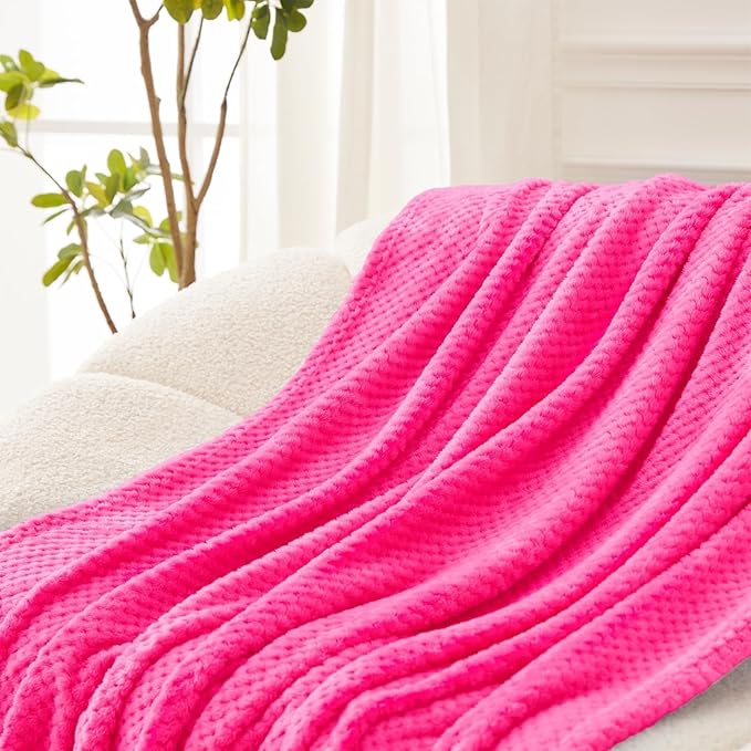 Exclusivo Mezcla Fleece Throw Blanket Extra Large, Super Soft and Warm Blankets - Image 4