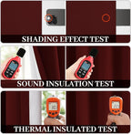 Yakamok Room Darkening 100% Blackout Curtains Grommet Window Treatments - Image 5