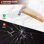 Fixwal 5x7 Picture Frames Set of 5 with Tempered Glass, MDF, Multicolor