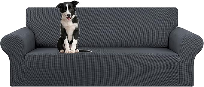 KEKUOU Stretch Oversized Sofa Slipcover 1 Piece Couch Sofa Cover Furniture by KEKUOU