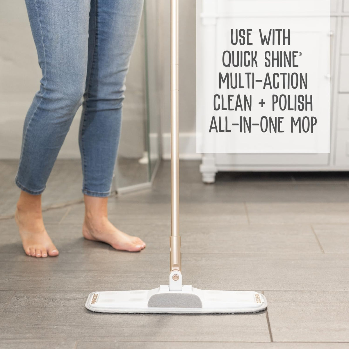 Quick Shine Multi-Surface Floor Care System 27 oz-2 Pk, Clean & Polish