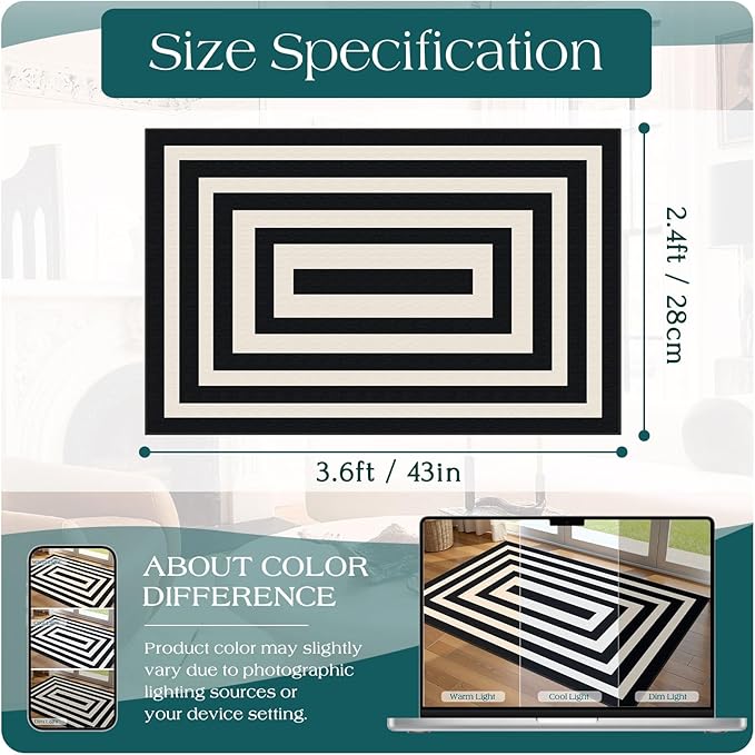 Modern Outdoor Rug - Image 2