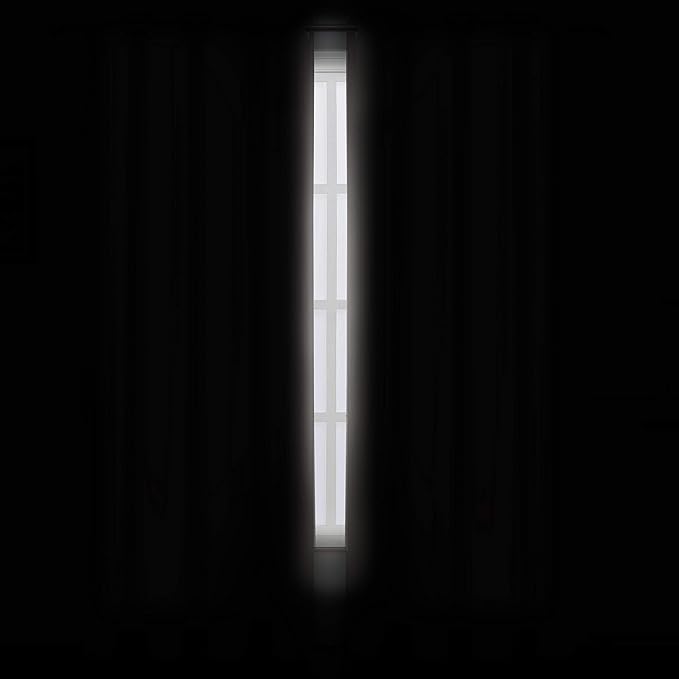 LEMOMO Light Beige Thermal Blackout Curtains/42 x 84 Inch/Set of 2 Panels Room - Image 3