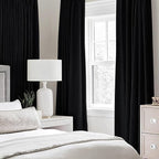 MIULEE Linen Texture 90 Inches Curtains - Image 2