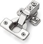 Ravinte Short Arm Kitchen Cabinet Hinges,1/2 Inch Overlay,10 Pack 5 Pairs
