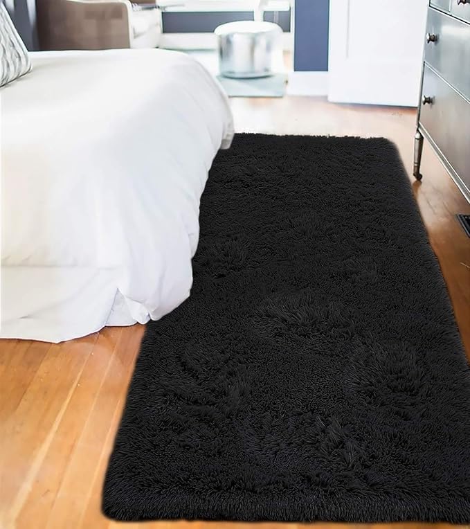 LOCHAS Ultra Soft Indoor Modern Area Rugs Fluffy Living Room Carpets - Image 3