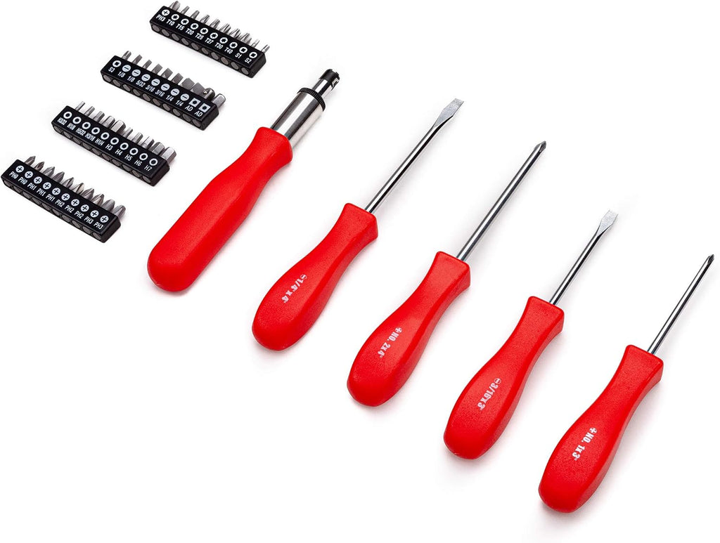 CARTMAN 123-Piece Socket Wrench Tool Set, Auto And Home Repair Kit Case Box