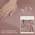 WEERRW 4 Pieces Velvet High Stretch Couch Covers - Image 4