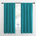 NICETOWN Peacock Blue Blackout Curtains Panels by NICETOWN