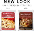 Scentsationals Warm Apple Pie Scented Fall Wax Melts 10oz (24 Cubes)