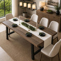 71''Industrial Dining Table for 6-8 People,Large Kitchen Table