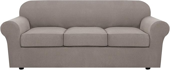 H.VERSAILTEX 4 Piece Stretch Sofa Covers by HVERSAILTEX
