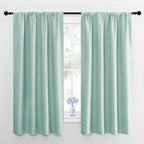 NICETOWN RV Blackout Curtains for Camper Windows, Aqua Blue, Short Blackout by NICETOWN
