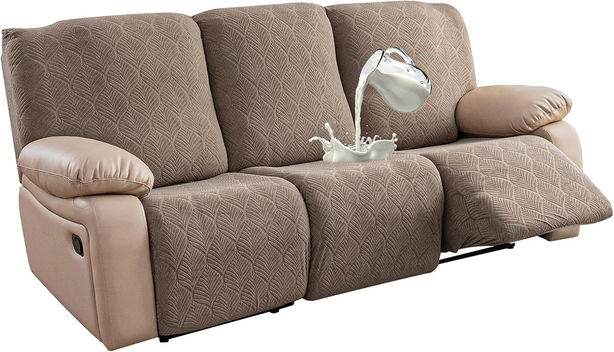 Waterproof Recliner Couch Cover Stretch Slipcover for Pets, 3 Seater