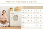 Washable Rugs 6x9 Area Rugs for Living Room, Rugs for Bedroom, Large Carpets - Image 7