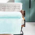Exclusivo Mezcla Plush Fuzzy Fleece Throw Blanket Extra Large, Super Soft - Image 5