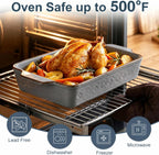 ONEMORE Casserole Dishes, Ceramic Baking Dishes, Lasagna Pans for Baking
