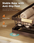 Sevenblue 2-Pack 2-Tier Height Adjustable Under Sink Organizer & Storage