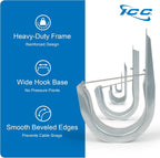 ICC 3/4-Inch Wall Mount J Hook Cable Management, Without Clip, 25-Pack