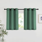 NICETOWN Linen 36 inch Curtains by NICETOWN
