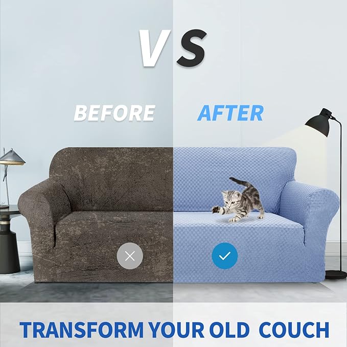 ZNSAYOTX 1 Piece Jacquard Couch Covers - Image 4