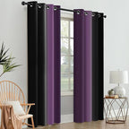 SimpleHome Ombre Room Darkening Curtains 84 inches Length - Image 7