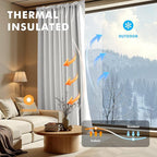 MIULEE 100% Blackout Linen Curtains - Image 4