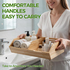Extra Large Bamboo Pantry Storage Bins-Potato and Onion Food Storage Bin