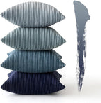 MIULEE Summer Throw Pillow Covers 24x24 Inch Set of 4 Western Neutral - Image 4