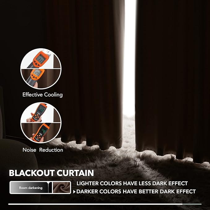 Deconovo Short Blackout Curtains - Image 5