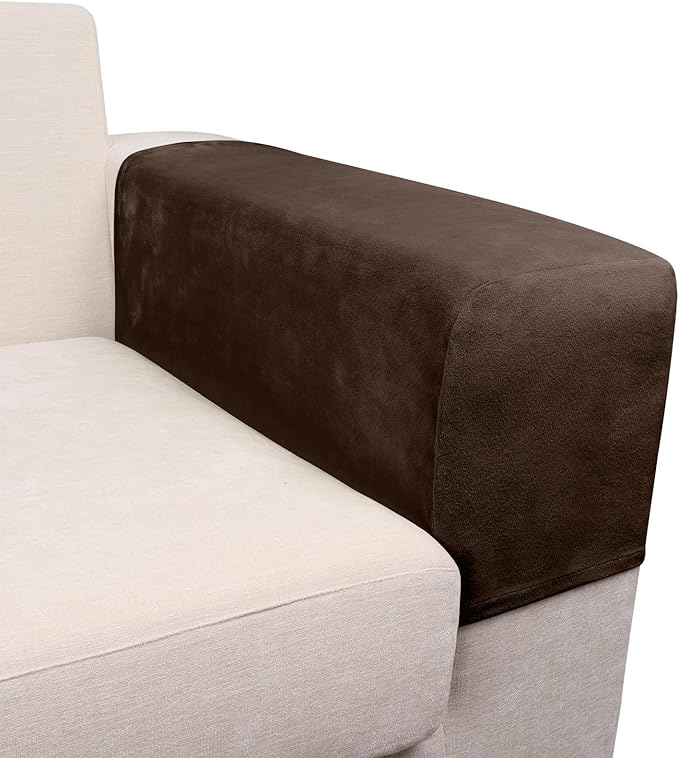 Couch Arm Covers 2 Pcs Sofa Armrest Covers Stretch Couch, Armrest Cover by Taque