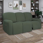 PureFit Super Stretch 3 Seats Recliner Chair Sofa Couch Cover - Image 2