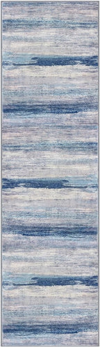 KOZYFLY Modern Abstract Washable Rug Runner 2x7 Hallway Runner Rug Non-Slip - Image 8