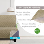 U-NICE HOME Futon Sofa Covers Reversible Sofa Slipcover Armless Couch Cover - Image 3