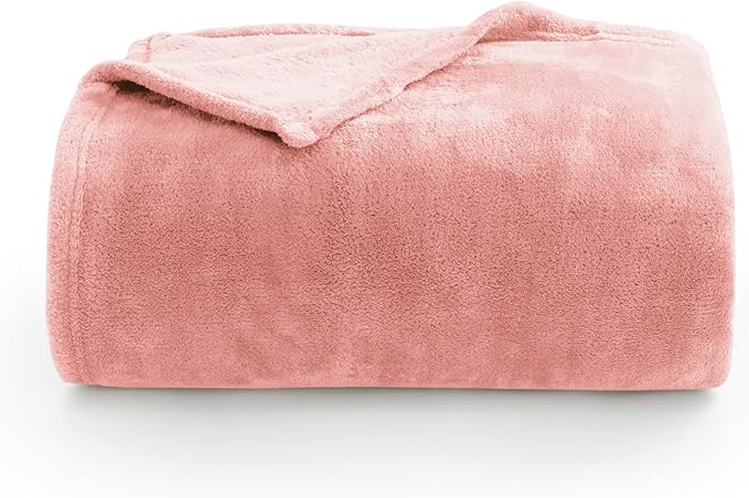 BEDELITE Fleece Blankets Queen Size Pink Throw Blankets - Image 9