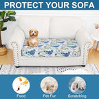 Smiry Printed Couch Cushion Covers, Stretch Soft Couch Covers - Image 7