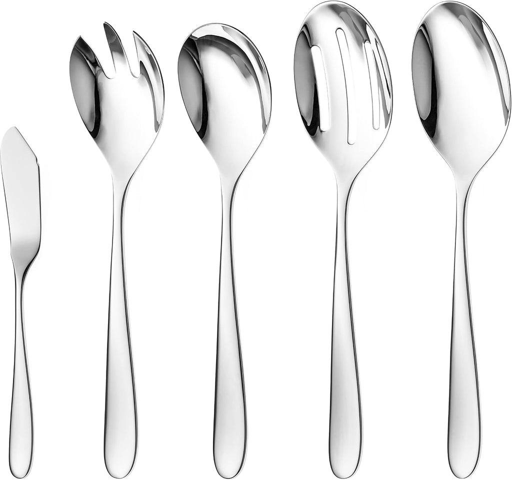 Serving Utensil Set 18/10 (10-Piece Serving Set, Fidenza)