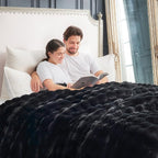 Cozy Bliss Faux Fur Throw Blanket by CozyBliss
