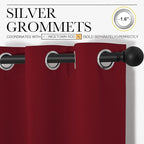NICETOWN Christmas Short Blackout Curtains - Image 3