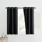 NICETOWN Complete 100% Blackout Curtain Set, Double Panels, Thermal Insulated & - Image 2