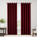 ChrisDowa Burgundyout Curtains 70 inches Wide by ChrisDowa