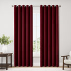 ChrisDowa Burgundyout Curtains 70 inches Wide by ChrisDowa