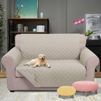 U-NICE HOME Loveseat Sofa Cover Reversible Couch Cover - Image 2