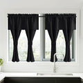 NICETOWN Black Blackout Curtains by NICETOWN