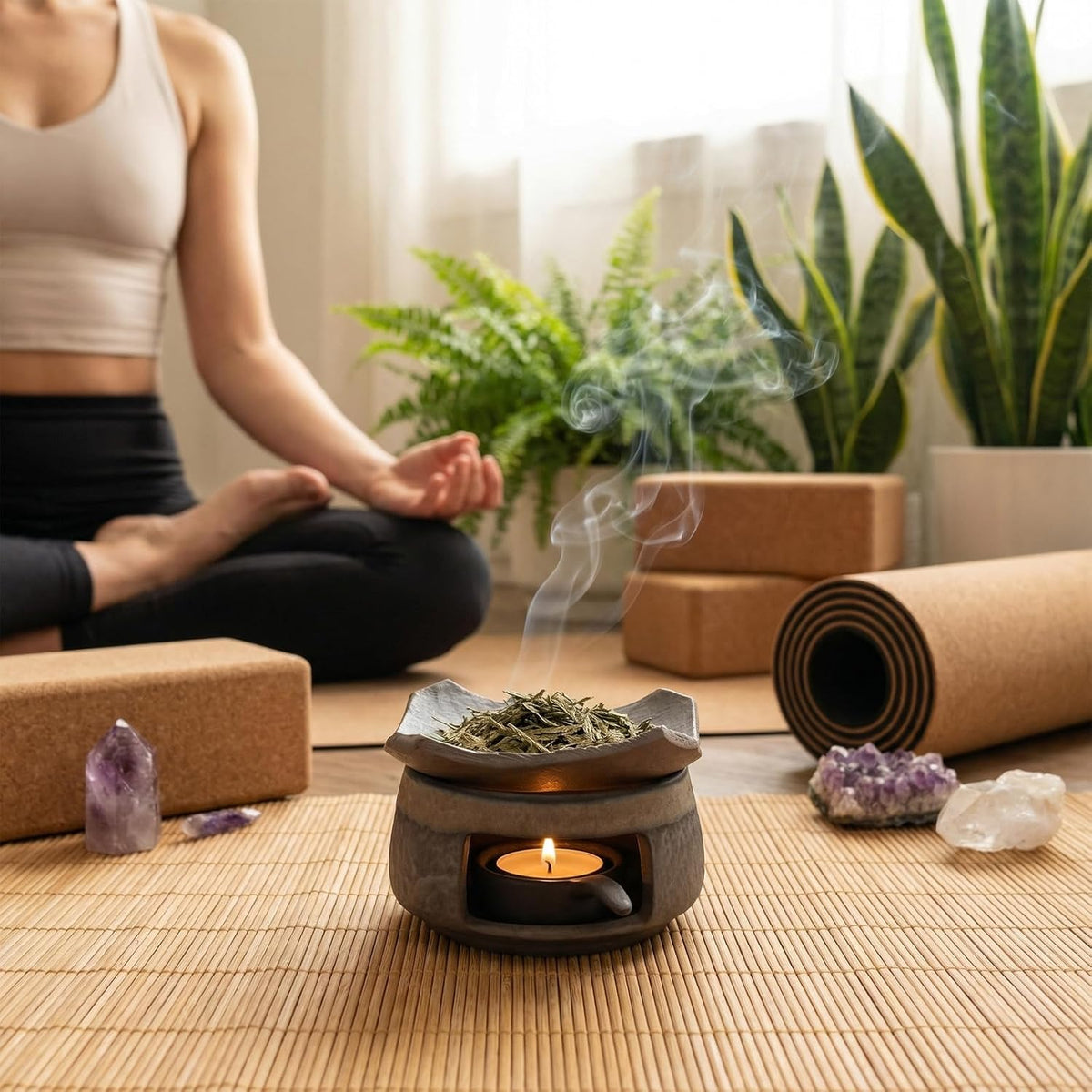 Ceremony Ceramic Incense Holder Aromatherapy Diffuser