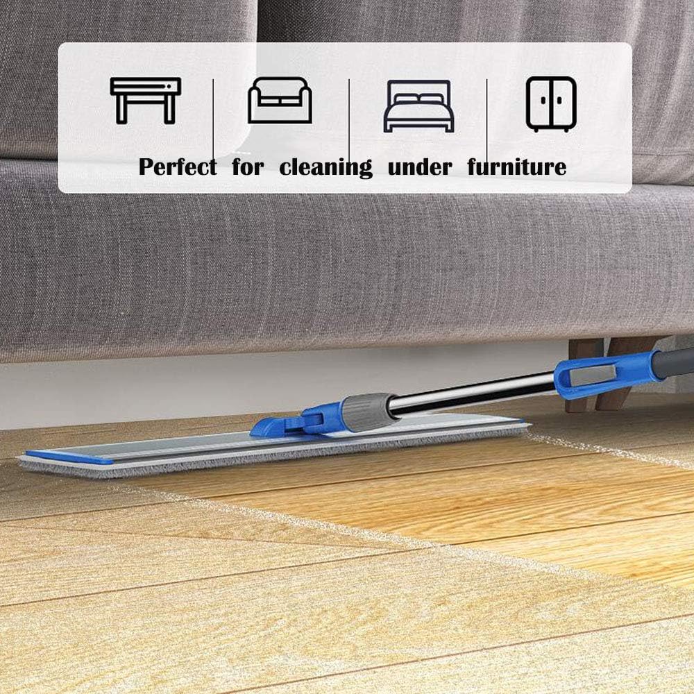 24 in Microfiber Wet & Dry Mops Heavy Duty Commercial Flat Floor Mop