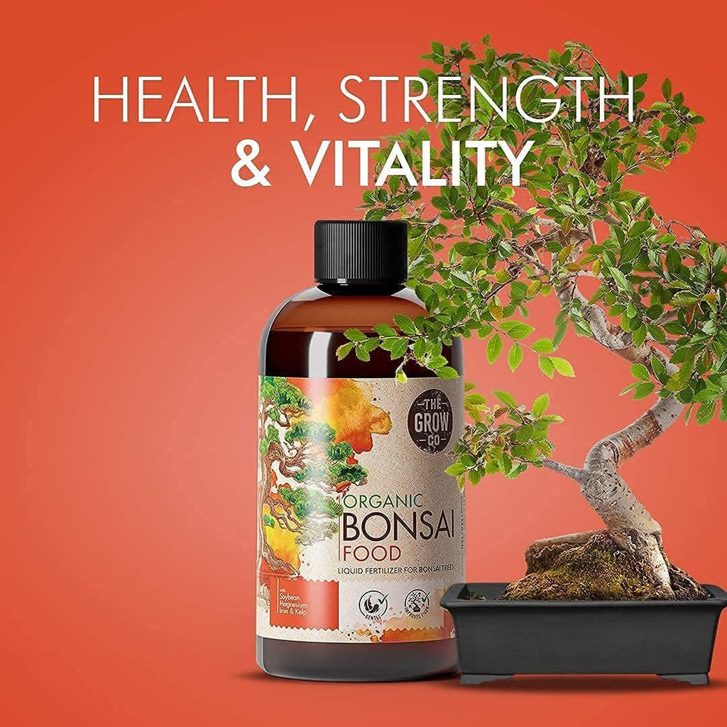 Organic Bonsai Fertilizer for Robust Growth & Strong Stems, 8oz