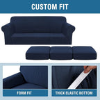 H.VERSAILTEX 4 Piece Stretch Sofa Covers - Image 4