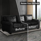 Leather Look Couch Cushion Covers Sofa Seat Slipcovers Sets Couches Furniture - Image 7
