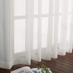 NICETOWN Sheer Window Curtains 72 inches Long - Image 6